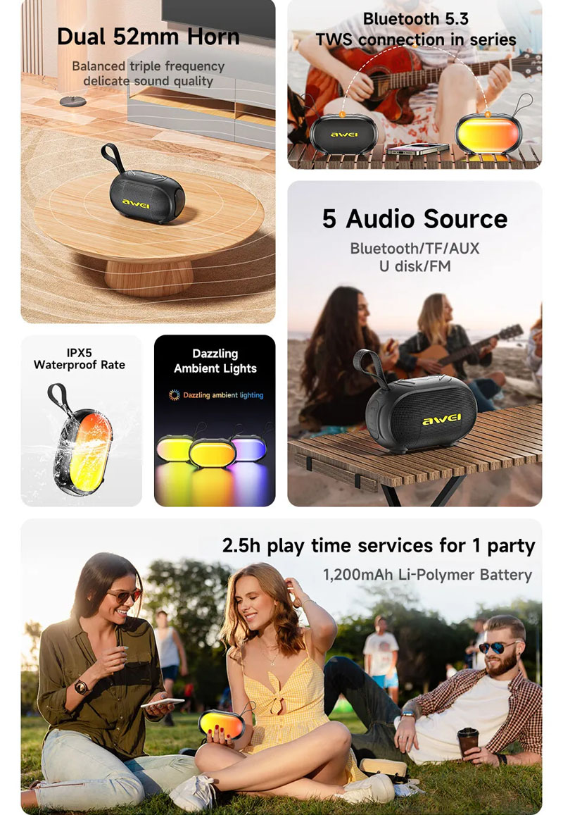 portable speaker