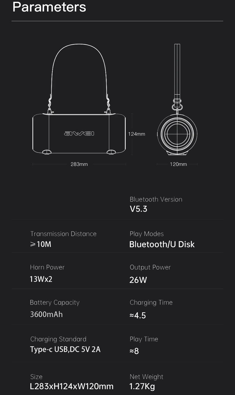 portable speaker
