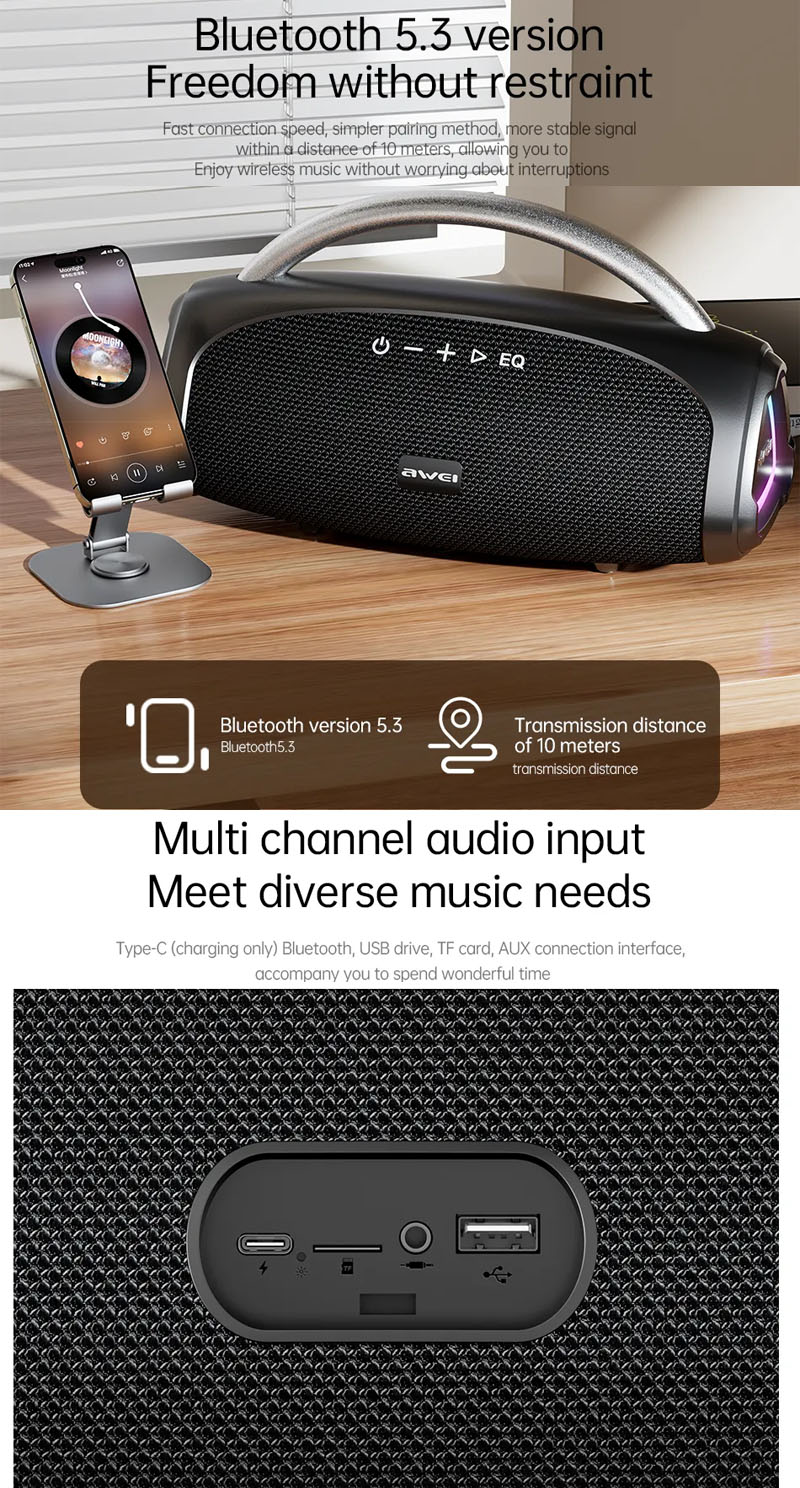 portable speaker