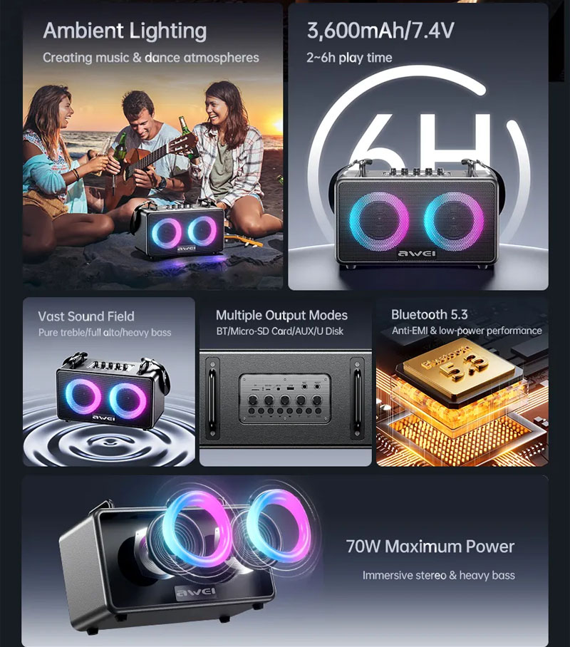 portable speaker